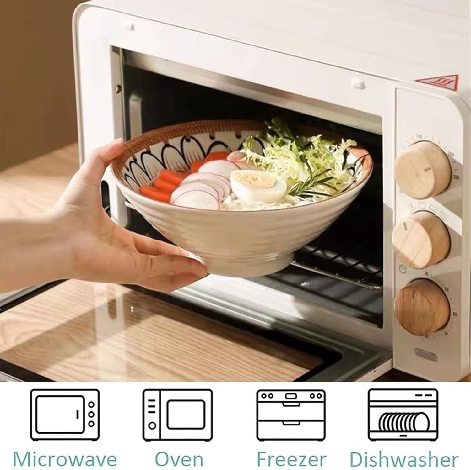 Entdecken Sie die perfekten Ramen Schalen: Stilvolle Porzellan Set für Ihre Nudelgerichte!