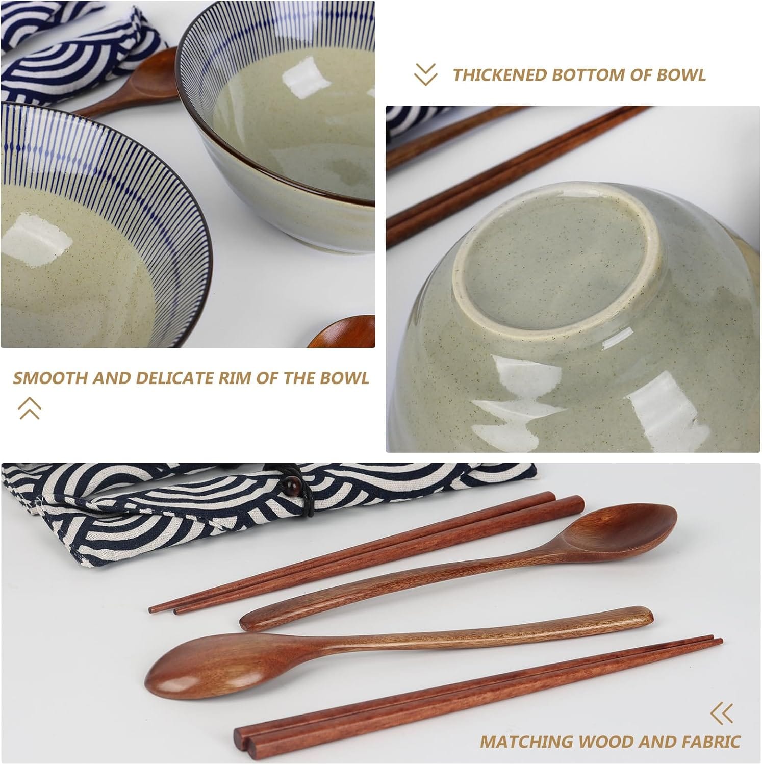 Entdecke das perfekte 2er Set Ramenschüsseln: Perfekt für Ramen, Pasta und mehr!