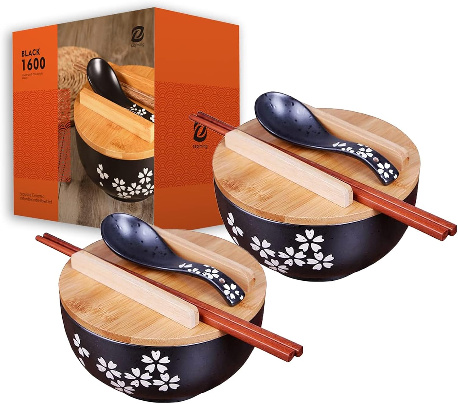 Das perfekte Japanische Ramen Schüssel Set: Hochwertige K …