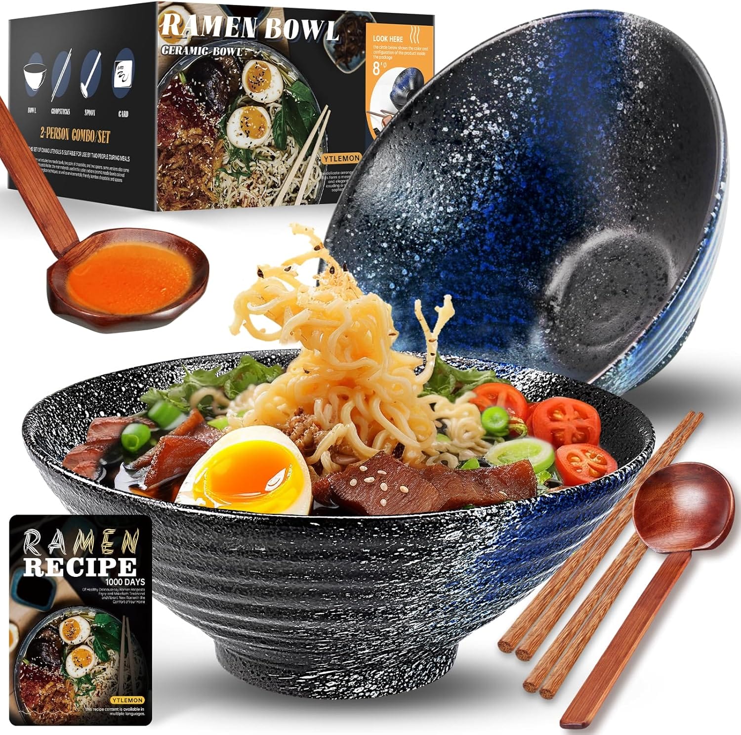 Delikates Japanisches Ramen Geschirr: Das perfekte Set für Suppen- und Nudel-Liebhaber!