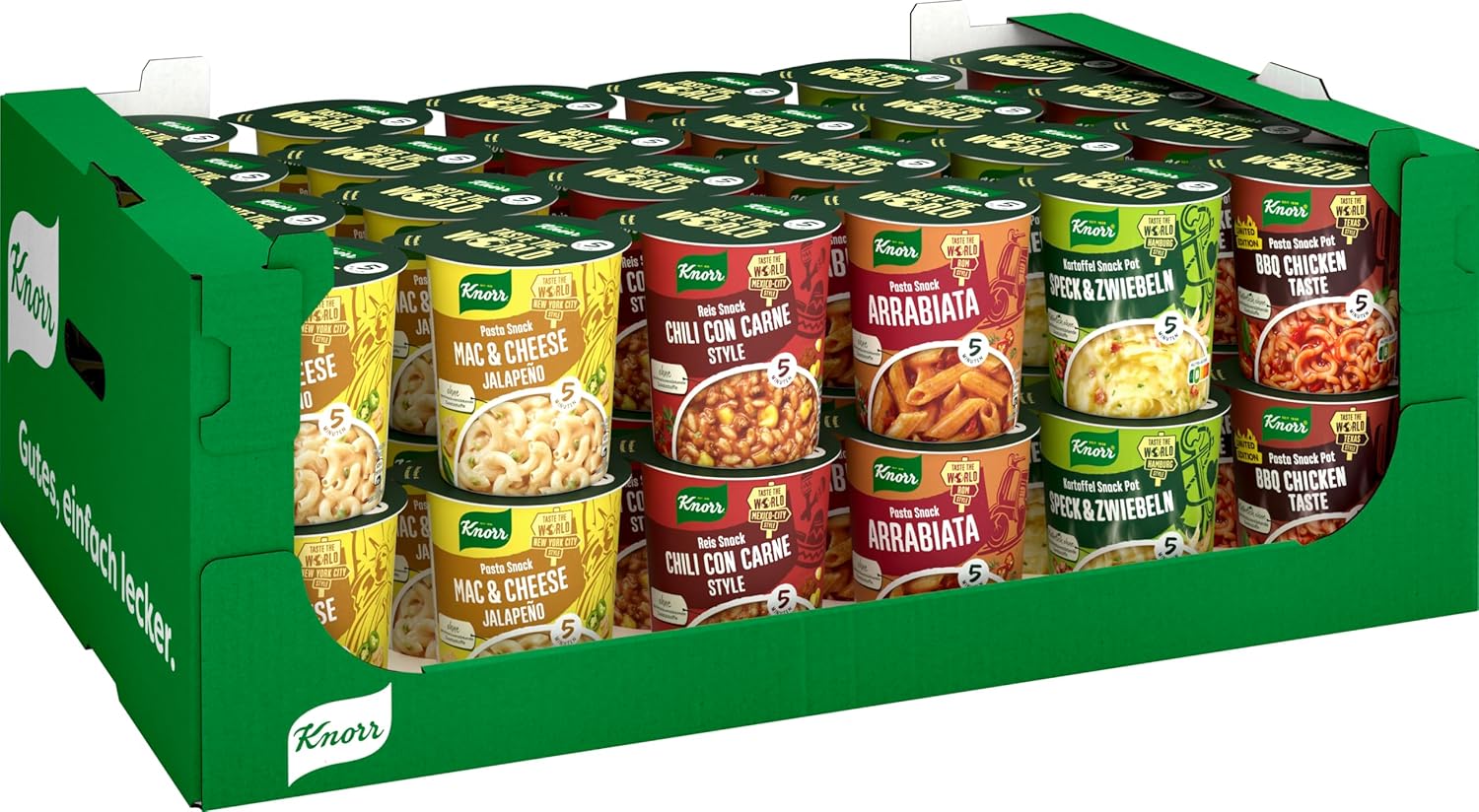 Genuss in 5 Minuten: Knorr Taste the World Pasta Snack im Test
