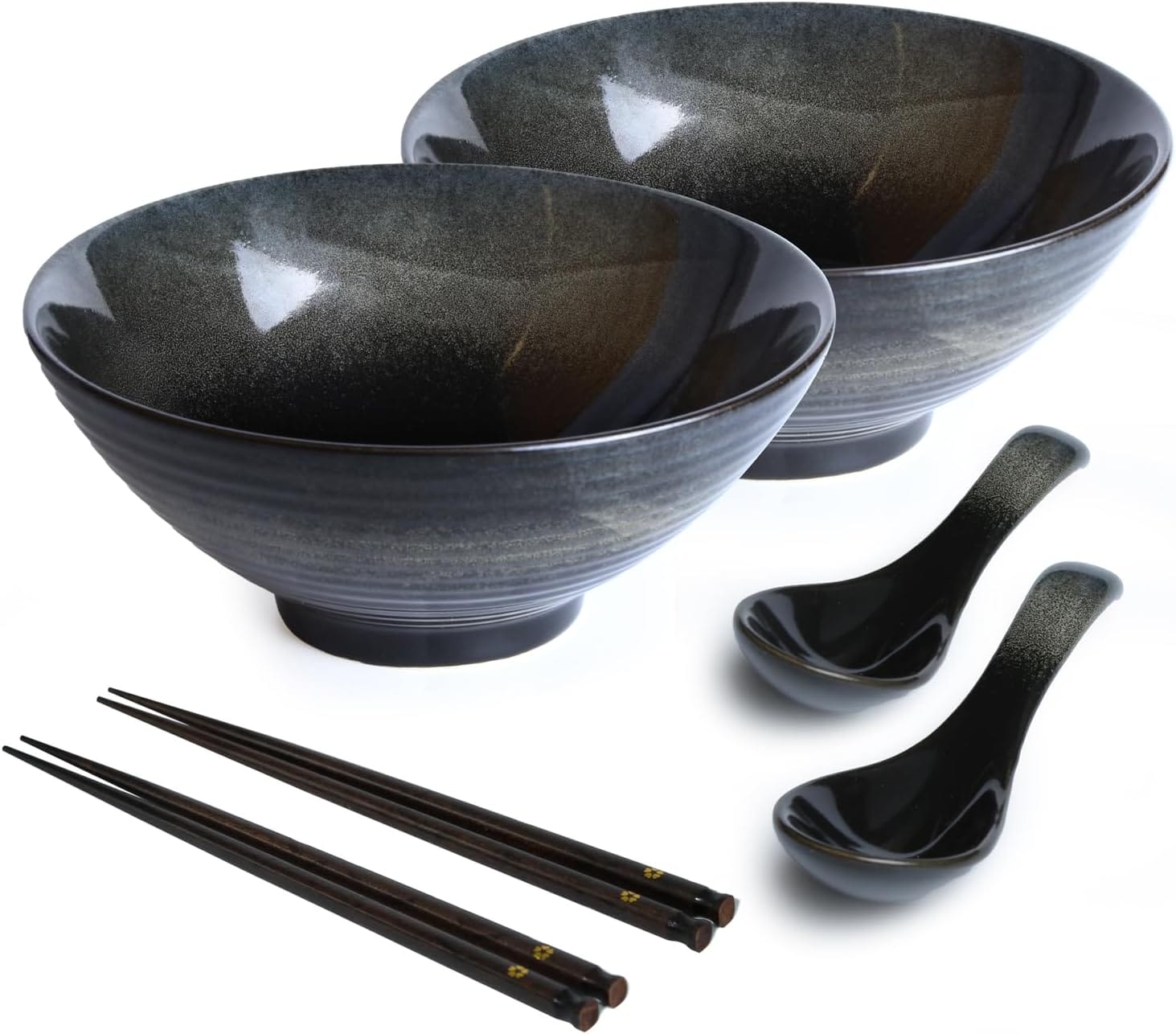 Genussvolles Ramen: Das 2-teilige Keramik Schüssel Set im …