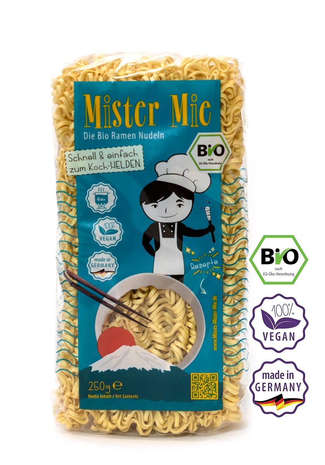 Genießen Sie gesundes Vergnügen: Misses Mie & Mister Mie Bio Ramen Nudeln im Test