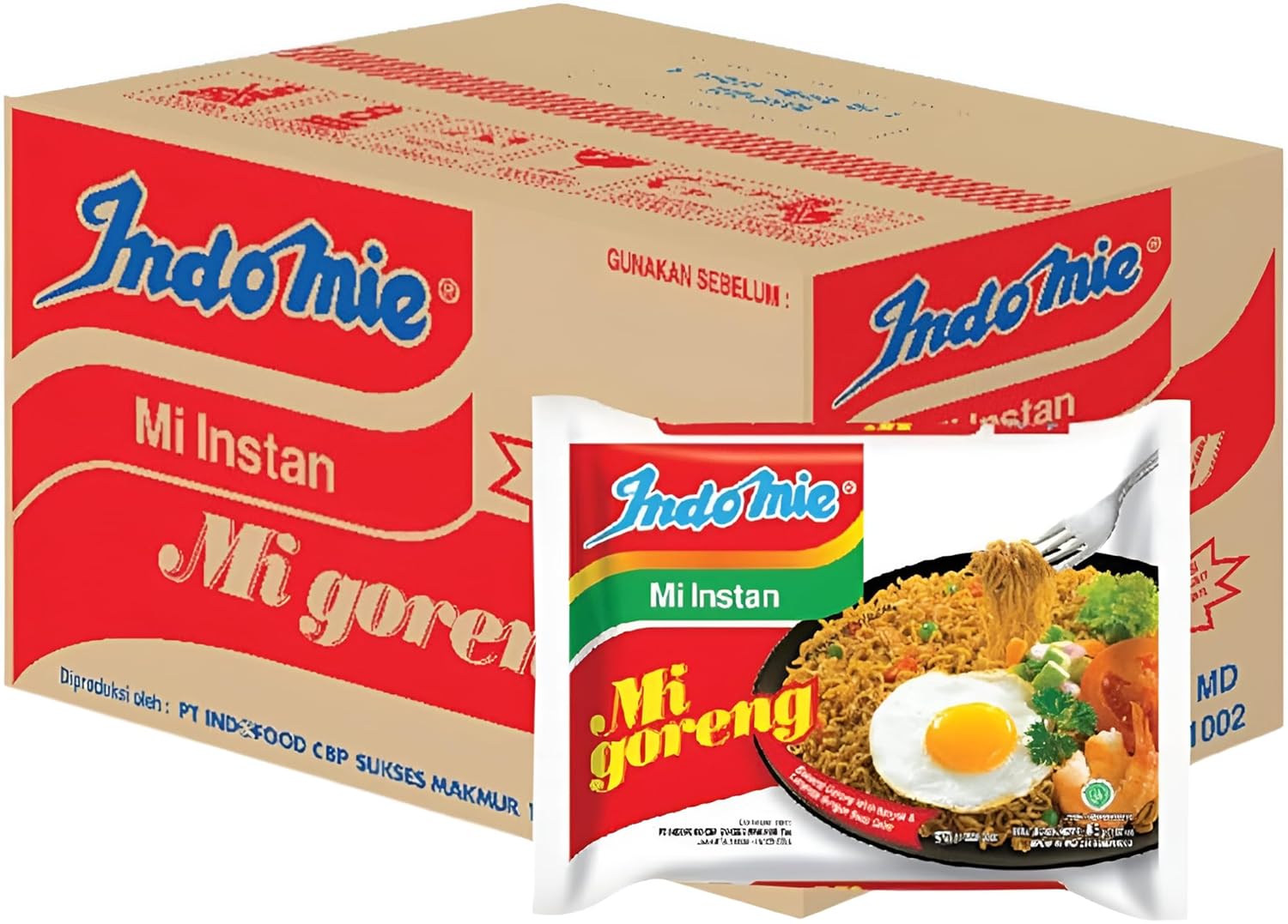 Indomie Mi Goreng: Das perfekte Instant-Nudel-Vergnügen im Multipack!