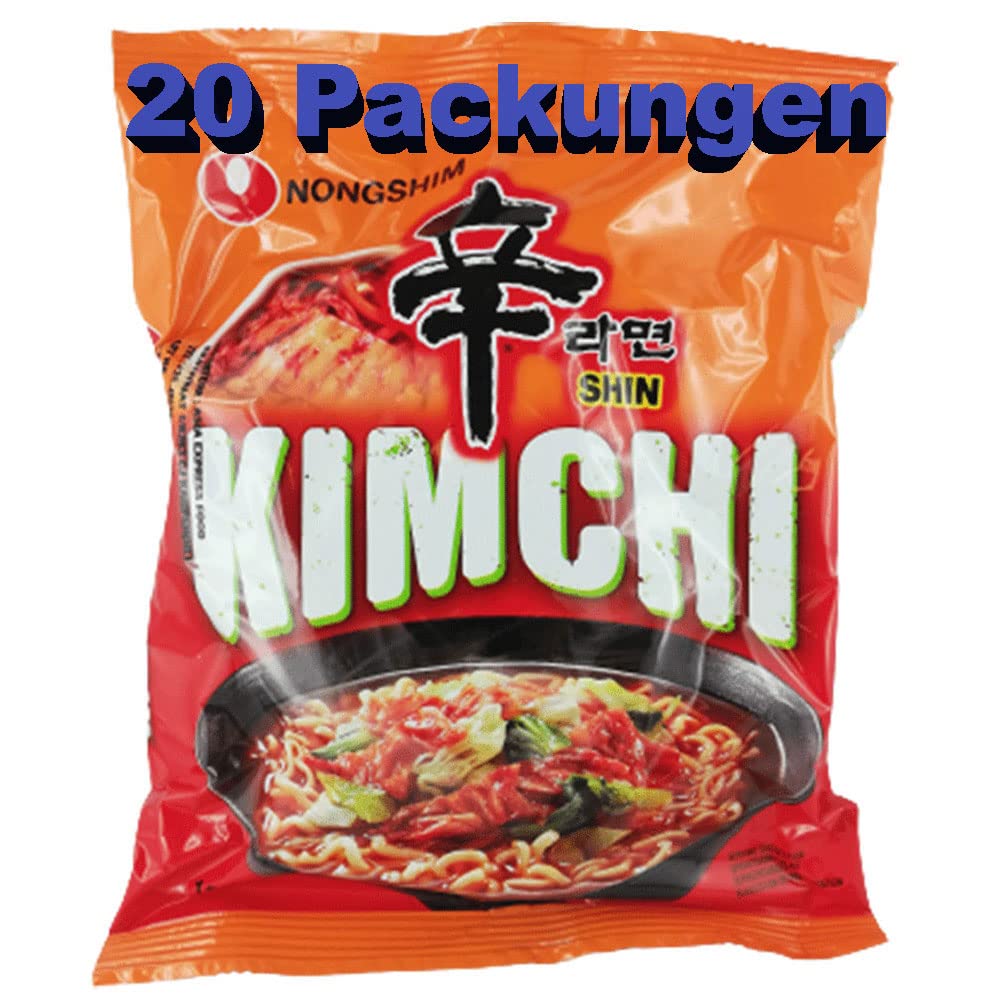 Kimchi Instant Nudeln: Der Genuss in Sekunden - 20er Pack im Test!