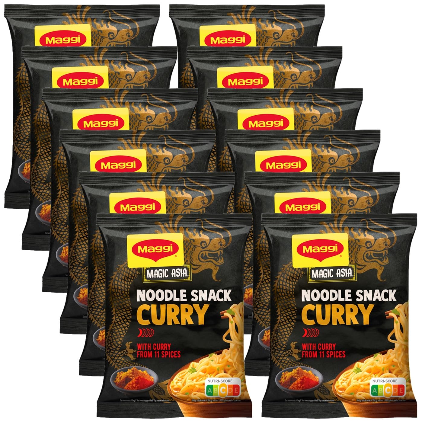 Maggi Magic Asia: Schnelle Curry-Nudeln für den perfekten Snack!