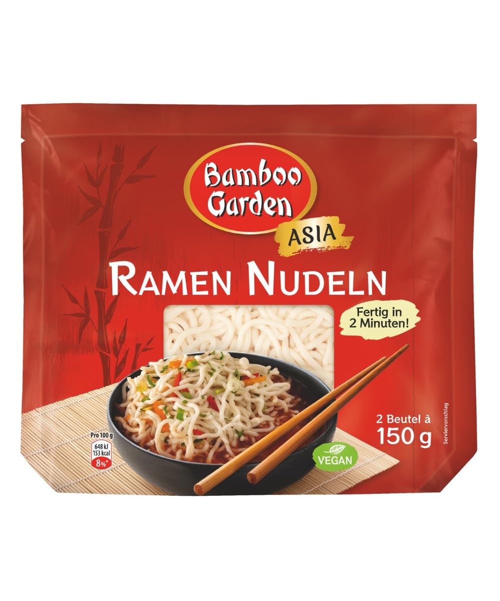 Schnell und Vegan: Bamboo Garden Ramen Nudeln im Test!