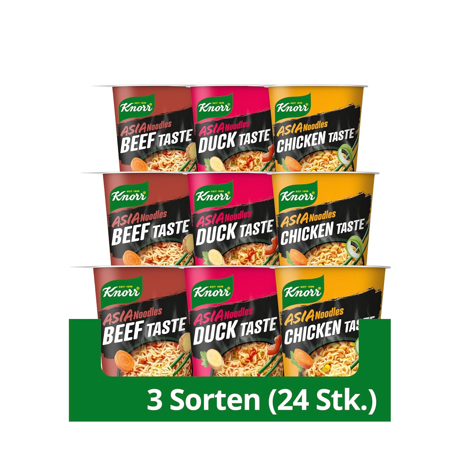 Schnelle Asia-Nudeln im Test: Knorr Instant Nudeln Mix in 3 Minuten!