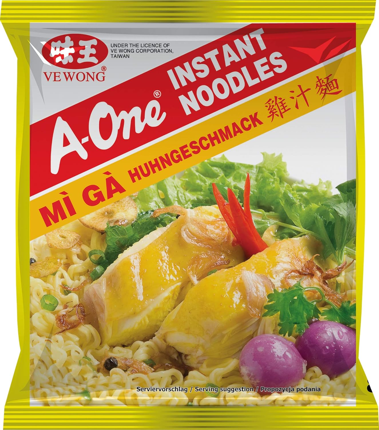 A-ONE Instantnudeln Huhn: Schneller Genuss für Feinschmecker!