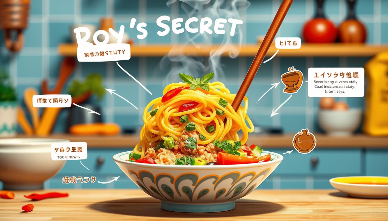 Das Ultimative Rezept für SOFORT-Nudeln: Roy Choices Geheimtipps enthüllt!