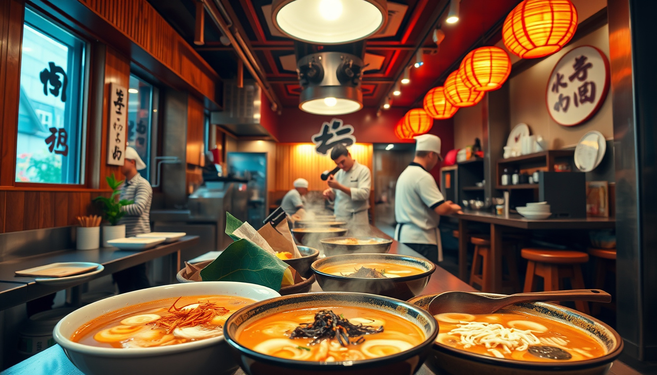 Ein Blick hinter die Kulissen: Die Geheimnisse eines lokalen japanischen Miso Ramen Restaurants