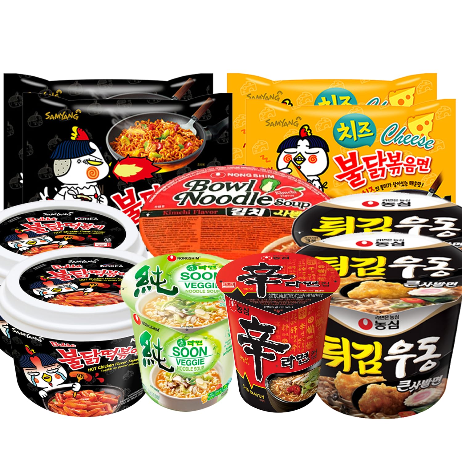 Entdecke den Geschmack Koreas: Die ultimative Ramen-Mix Kennenlernbox