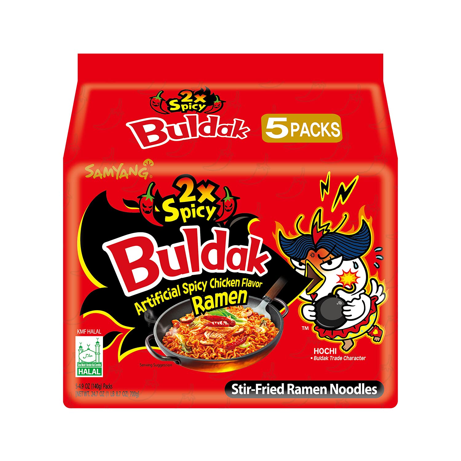 Genussvolle Bewertungen: Samyang Bulldark Huhn gebratene Nudeln im Test