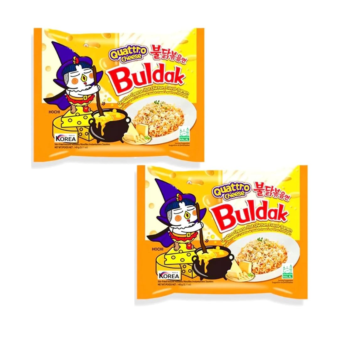 Käse-Explosion: Seoul Buldak 2x Quattro Cheese Ramen im Test!