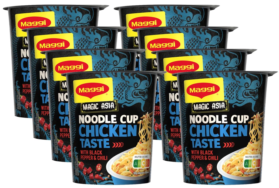 MAGGI Magic Asia: Ein schnelles asiatisches Vergnügen im Nudelbecher!