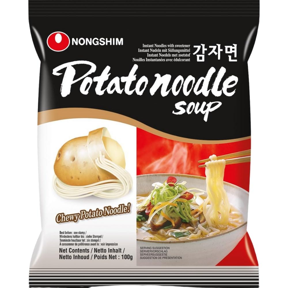 Nong Shim Kartoffelnudeln: Schnelle Genussmomente aus Korea!
