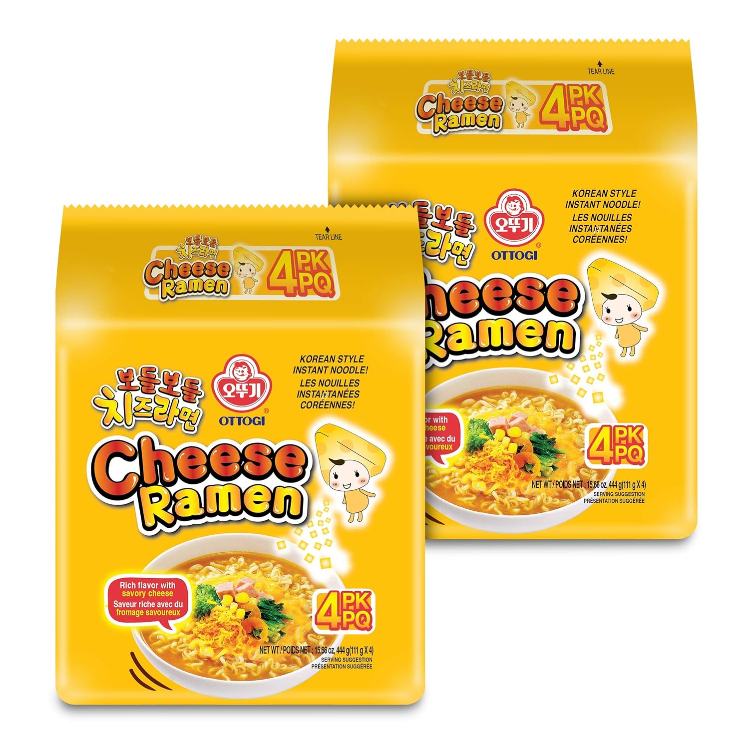 Ottogi Cheese Ramen: Der ultimative Genuss aus Korea!