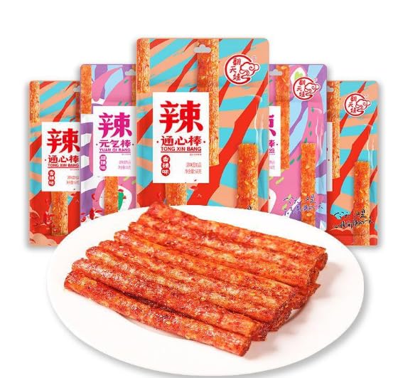 3x Latiao Hot & Spicy: Der ultimative würzige Snack für Feinschmecker!