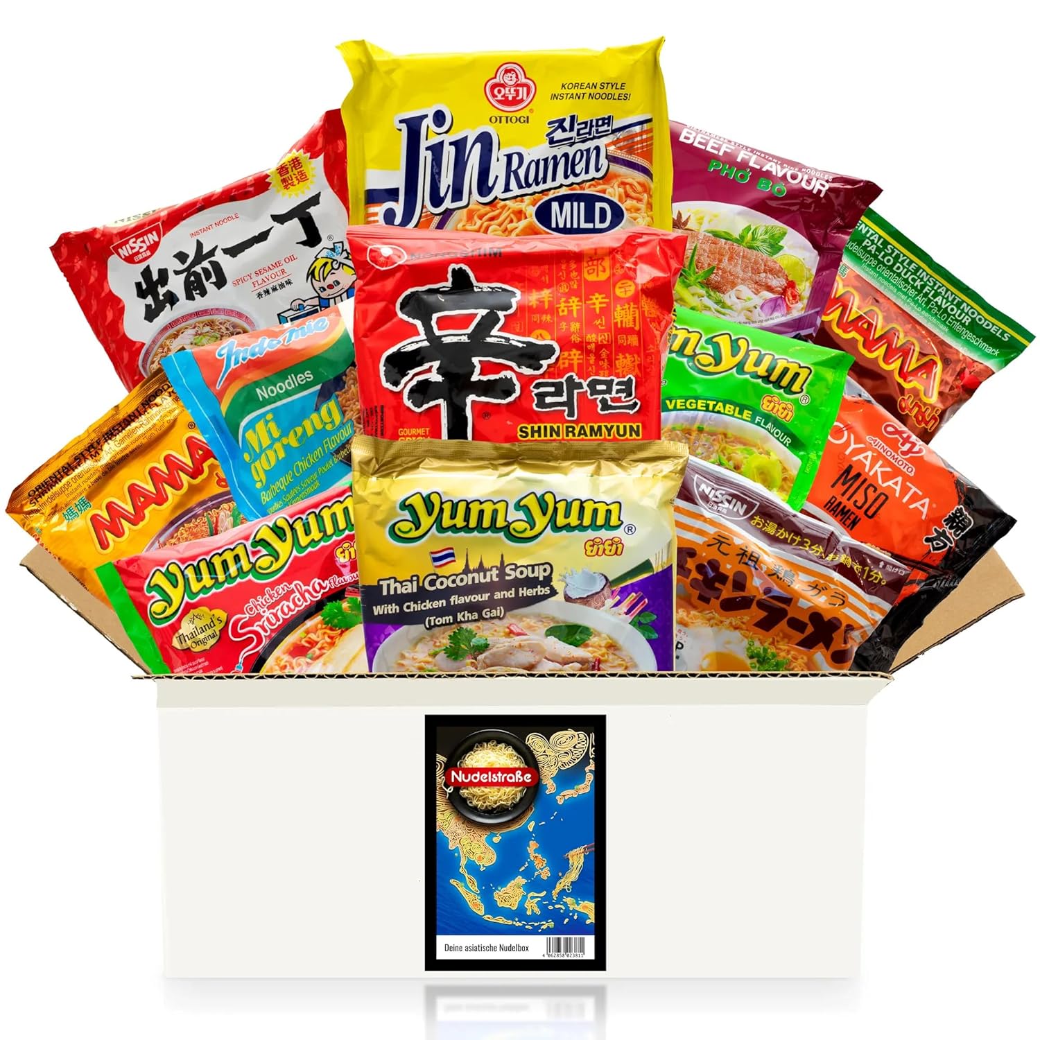 Entdecke die Nudelstrasse: Asiatische Instant-Nudeln im Test!