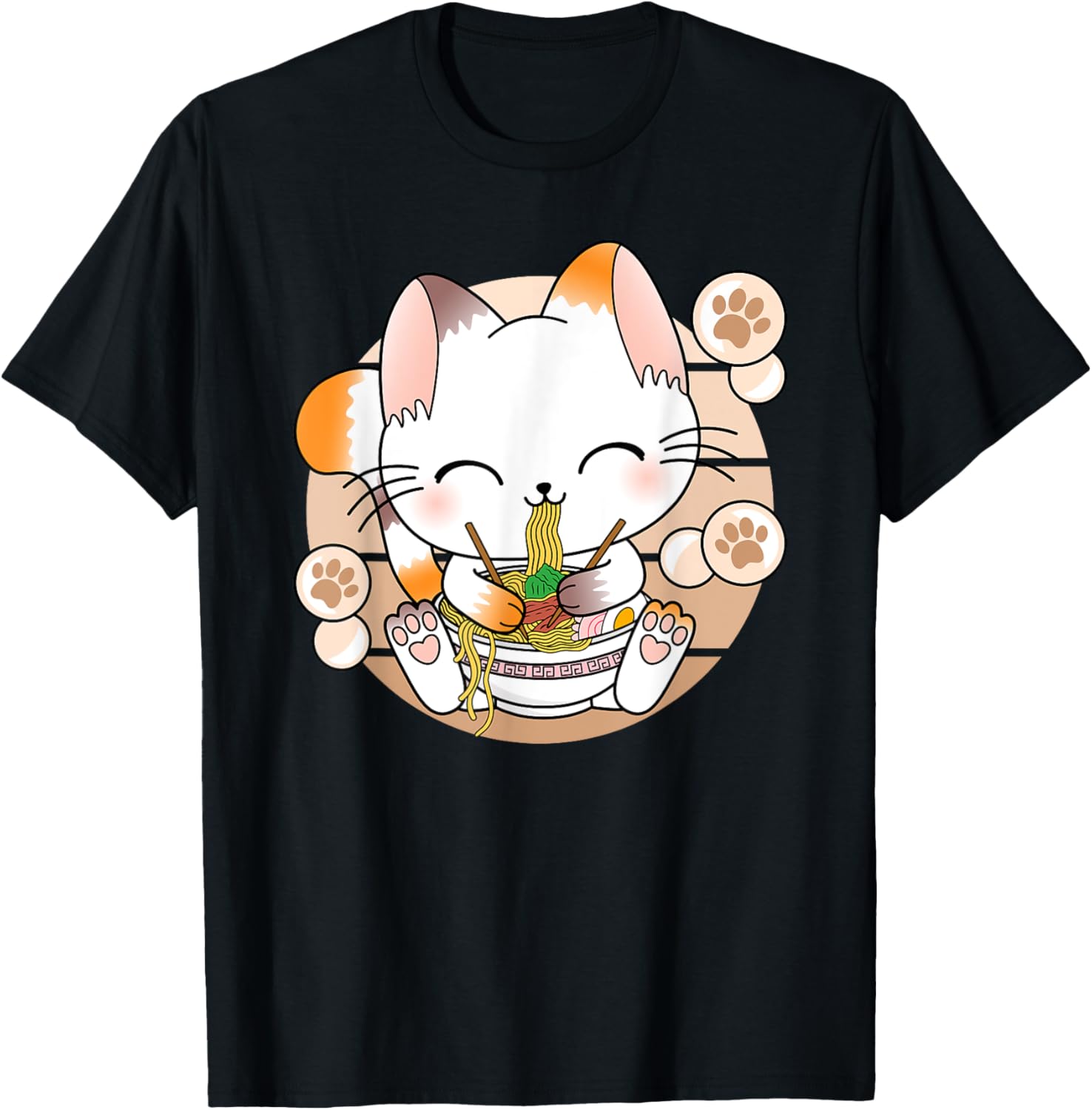 Kawaii Manga Liebe: Lustiges Japanisches Anime Katze Ramen T-Shirt im Test!