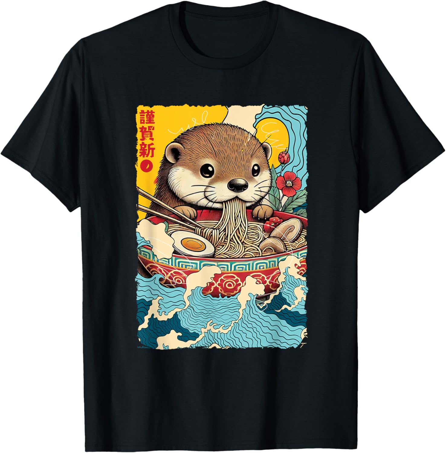 Kawaii Otter T-Shirt: Das perfekte Manga und Anime Must-Have!
